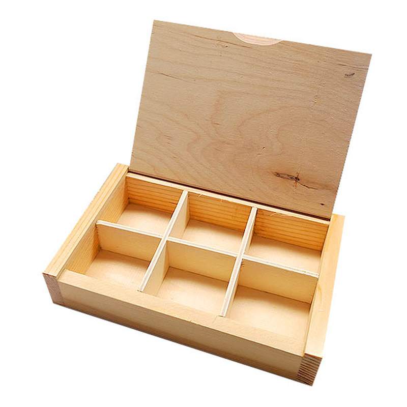 Caja Madera Natural (170x110x35mm)