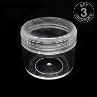 Caja Plástico. ø40mm x H30mm (Set 3u.)