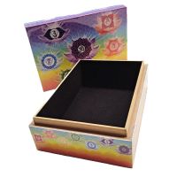 Caja de Madera Chakras