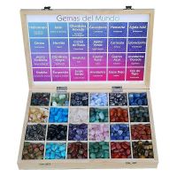 Caja Expositora Gemas del Mundo