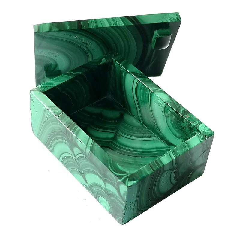 Cajita Malaquita 75x65x30mm aprox.