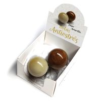 Cajita Bolas Antiestrés Jaspe Amarillo.
