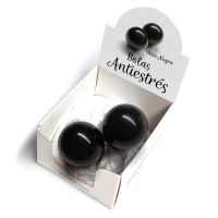 Cajita Bolas Antiestrés Onix Negro.