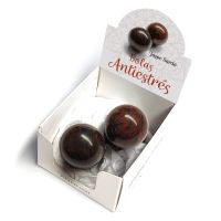 Cajita Bolas Antiestrés Jaspe Sardo.