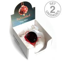 Bola Roja 30mm. Precio Set 2un.