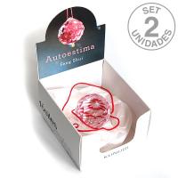 Bola Rosa 30mm. Set 2u.