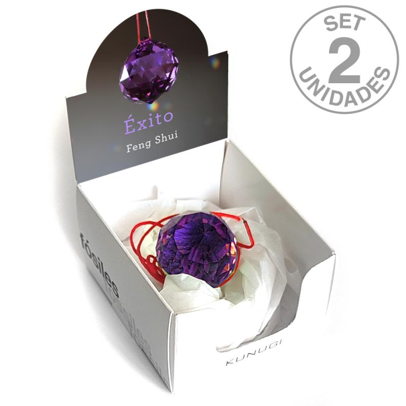 Bola Púrpura 30mm. Set 2u.
