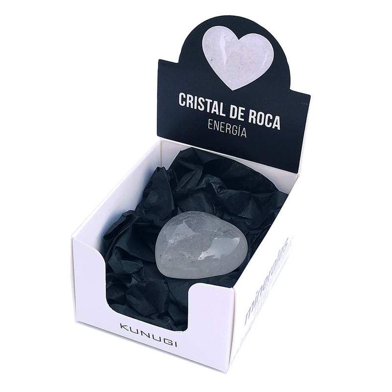Cajita Corazón Cristal de Roca.