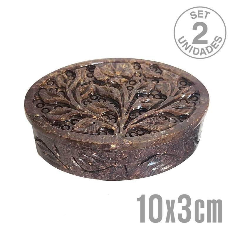 Cajitas Esteatita (2u.)