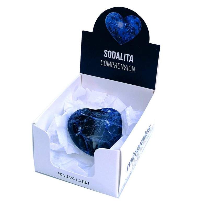 Cajita Corazón Sodalita.