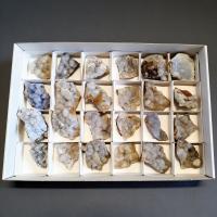 Calcedonia Drusa. Lote 24 Un.