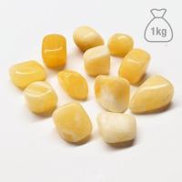 Calcita Amarilla Rodado Pequeño. Bolsa 1kg