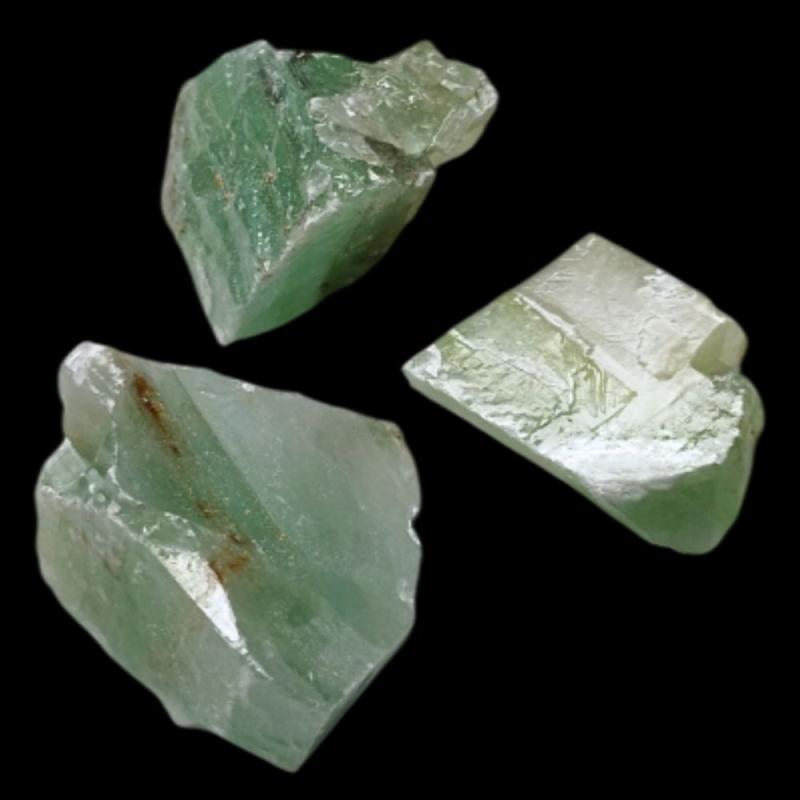 Calcita Verde (4-7cm). Precio por Kg