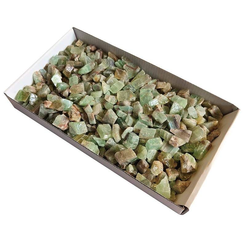 Green Calcite. Box 1.5kg