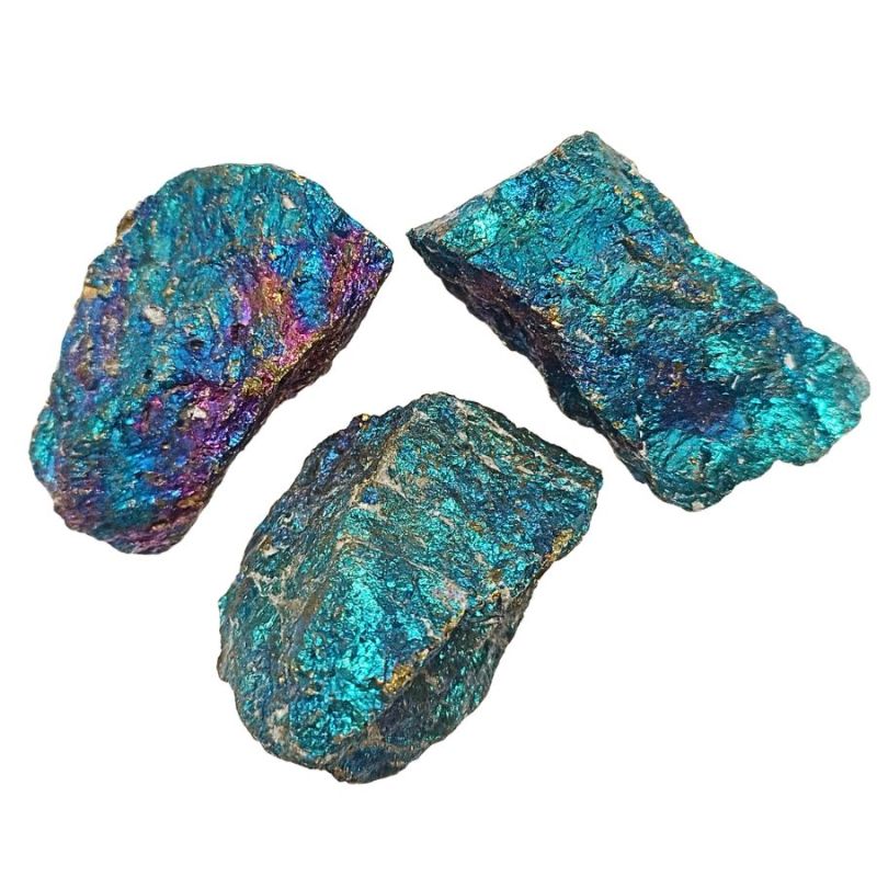 Chalcopyrite Iridescent (4-7cm). Price per Kg