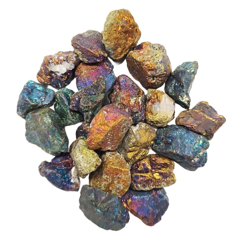 Iridescent Chalcopyrite Chip. Price per Kg