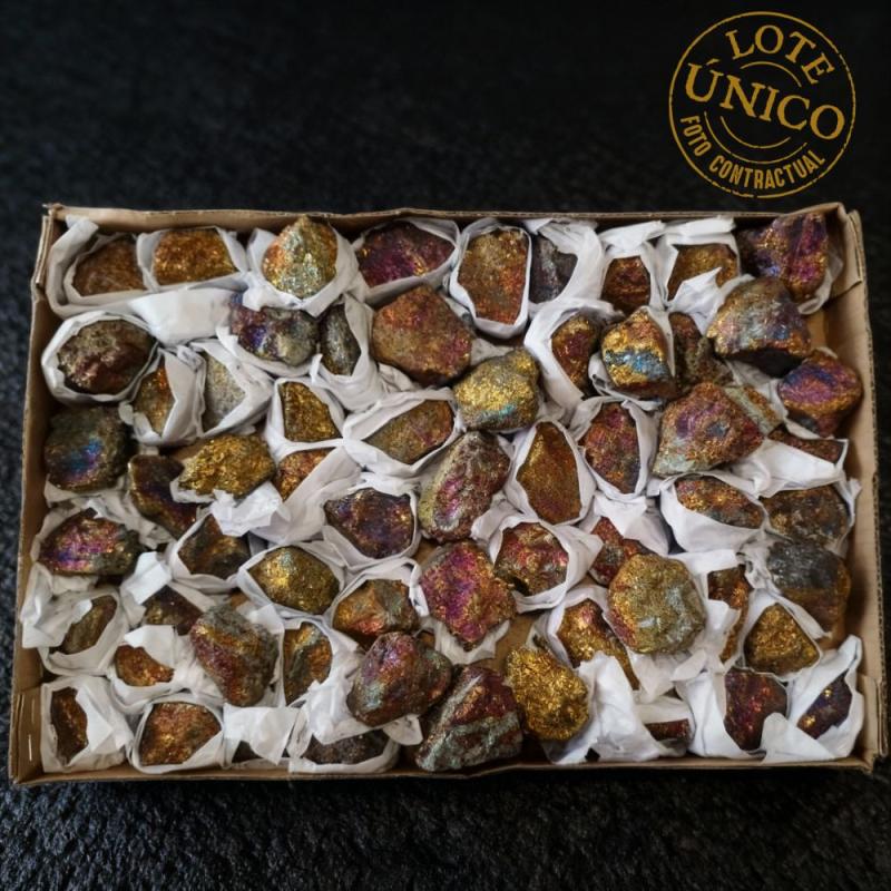 Calcopirita Irisada (México). Lote 5,3kg