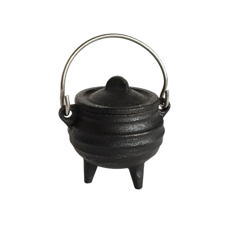 Cast Iron Cauldron (6x5cm)