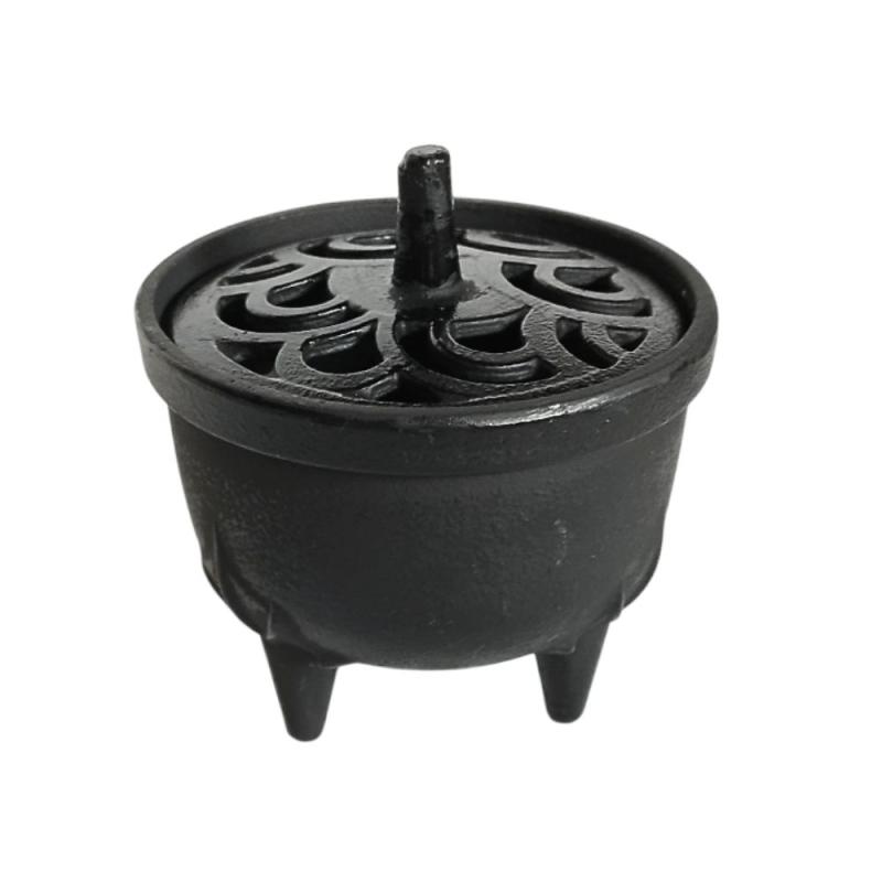 Cast Iron Cauldron (8x8cm)