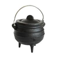 Cast Iron Cauldron (10x9cm)
