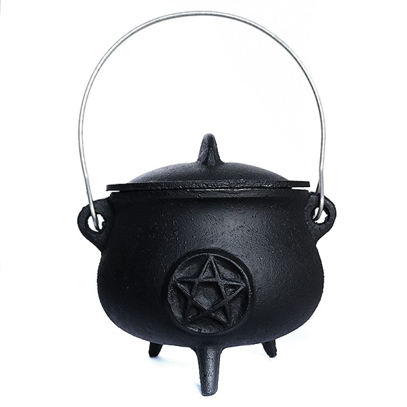Cast Iron Cauldron (13x12cm)