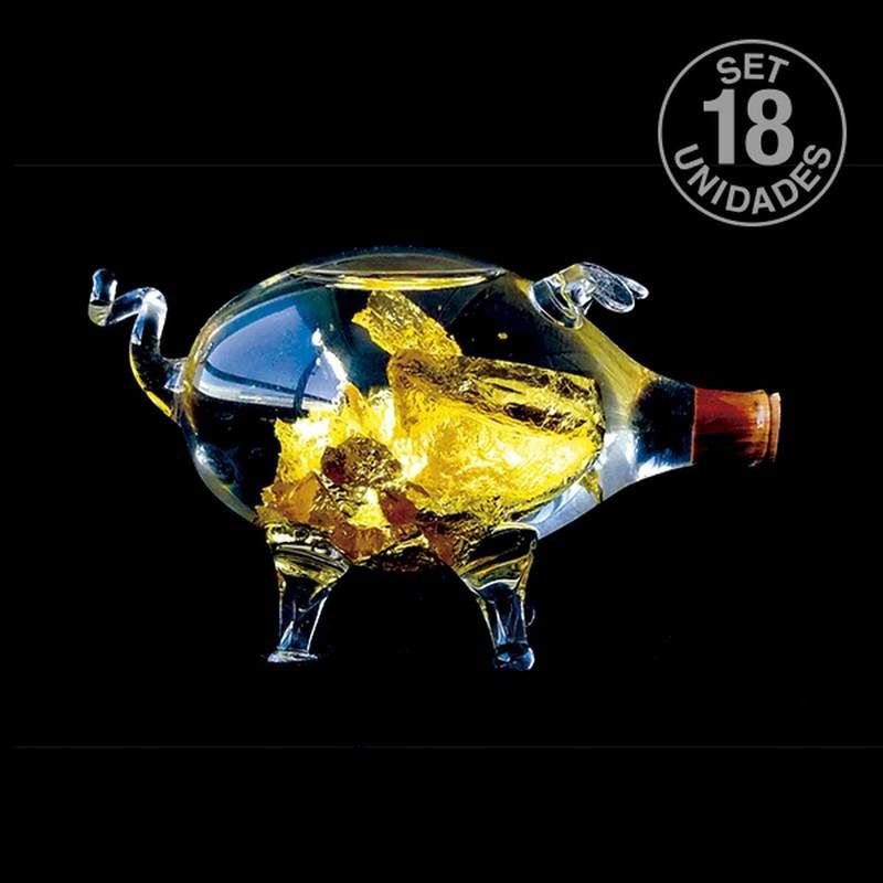 Gold Pig. Set 18 un.