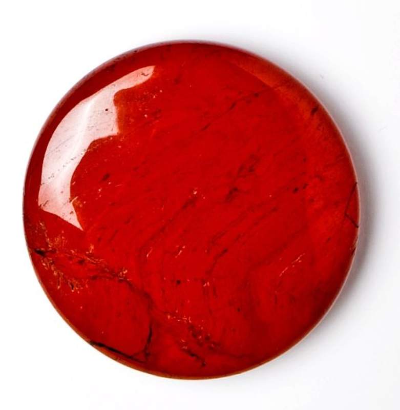 Chakra Jaspe Rojo Calibrado (Rodado Plano)