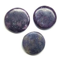 Lepidolite Chakra (Tumbled Flat). Set 3un.
