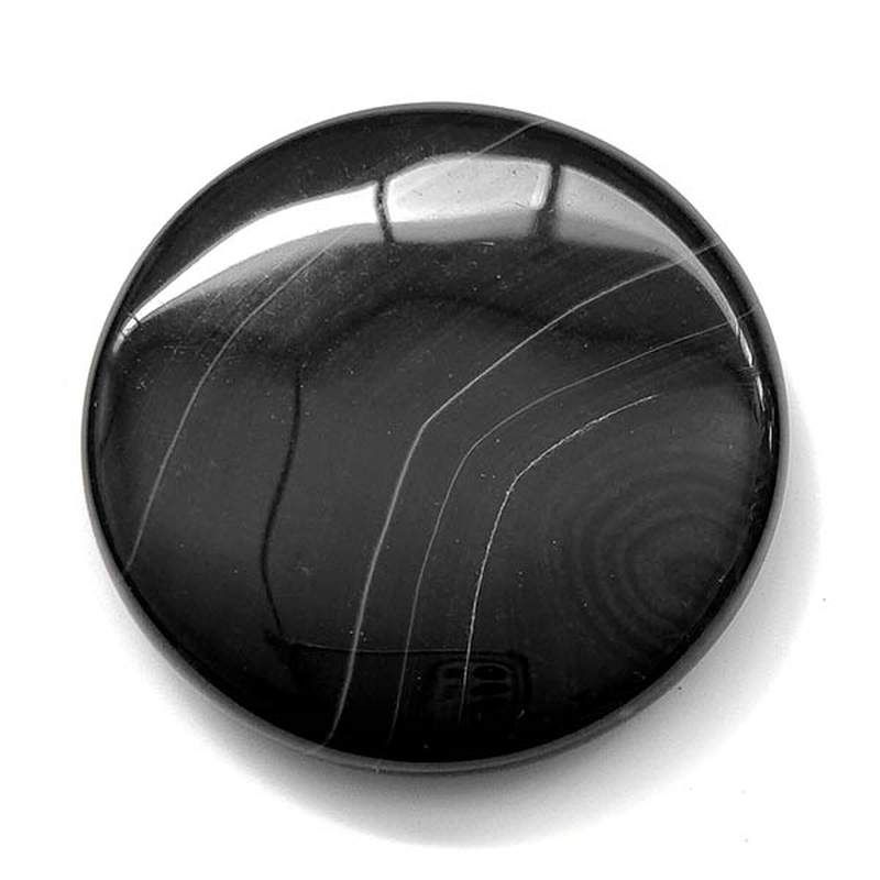 Chakra Agata Negra Calibrado