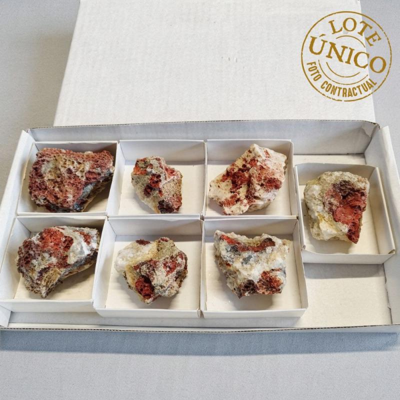 Cinabrio-Smithsonita (España). Lote 7 Un.