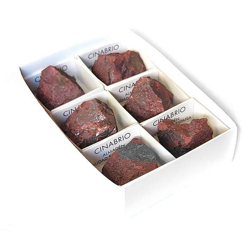 Cinabrio. Precio 6 unidades