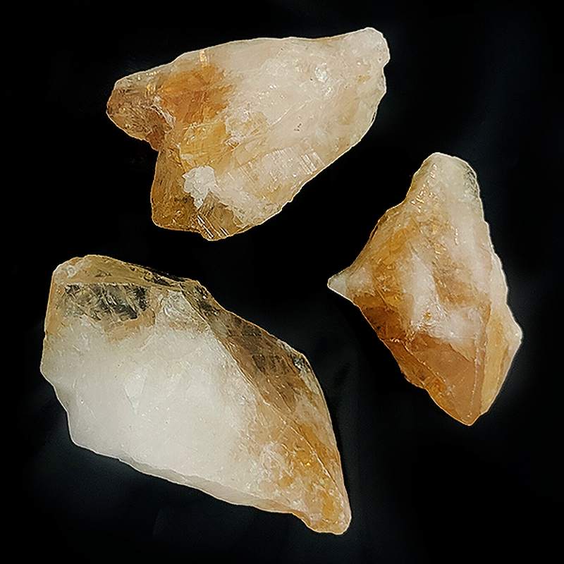 Puntas de Citrino (Madagascar). Precio por Kg