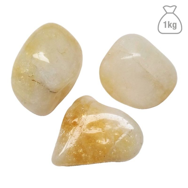 Big Tumbled Citrine. Bag 1kg