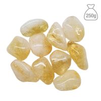 Citrino Rodado Pequeño. Bolsa 250g