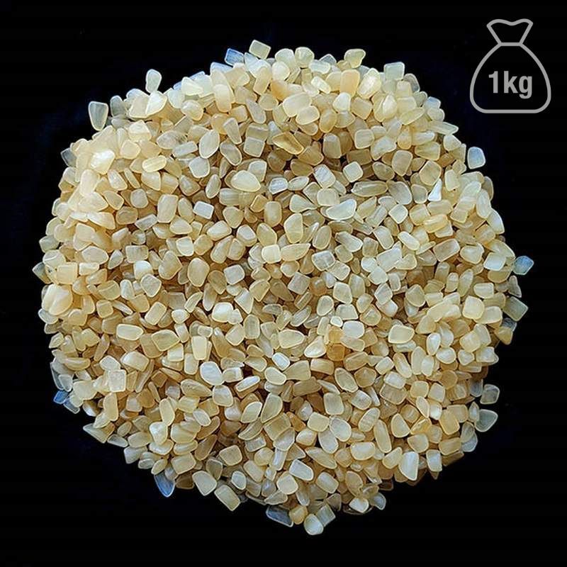 Jade Chip Tumbled. Bag 1kg