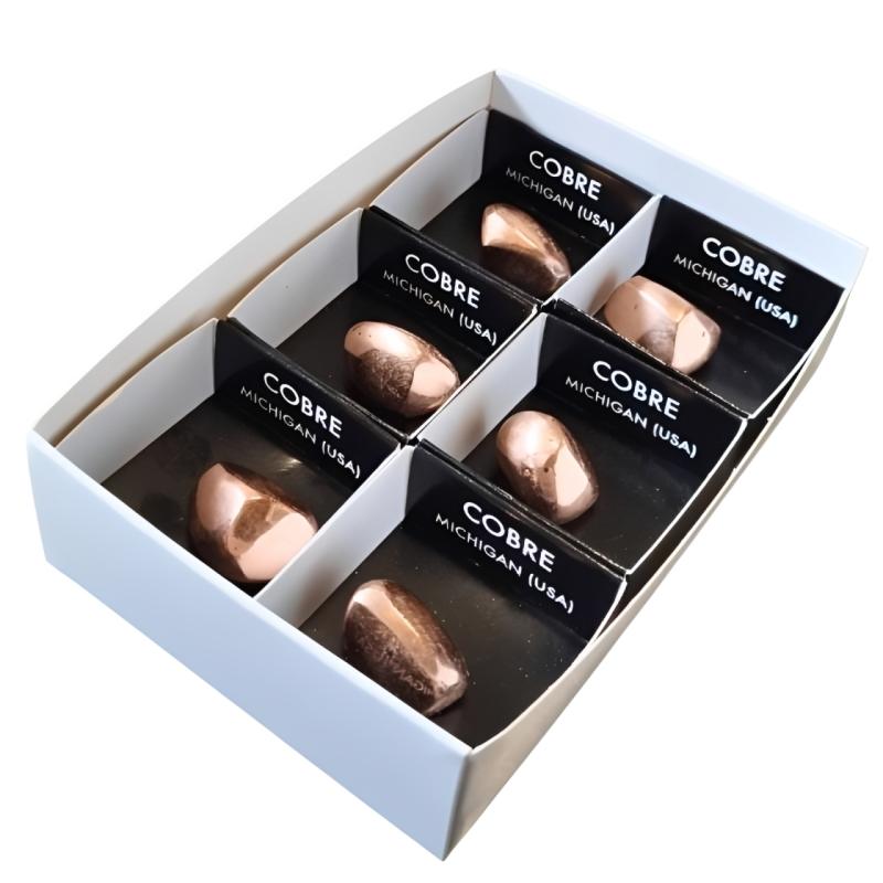 Polished Copper (USA). Set 6 Un.