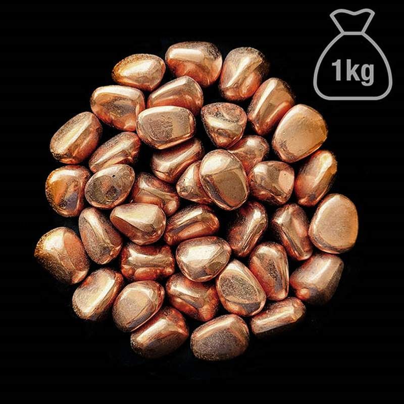 Cobre Rodado. Bolsa 1kg