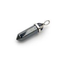 Colgante Hematite Punta Biterminada
