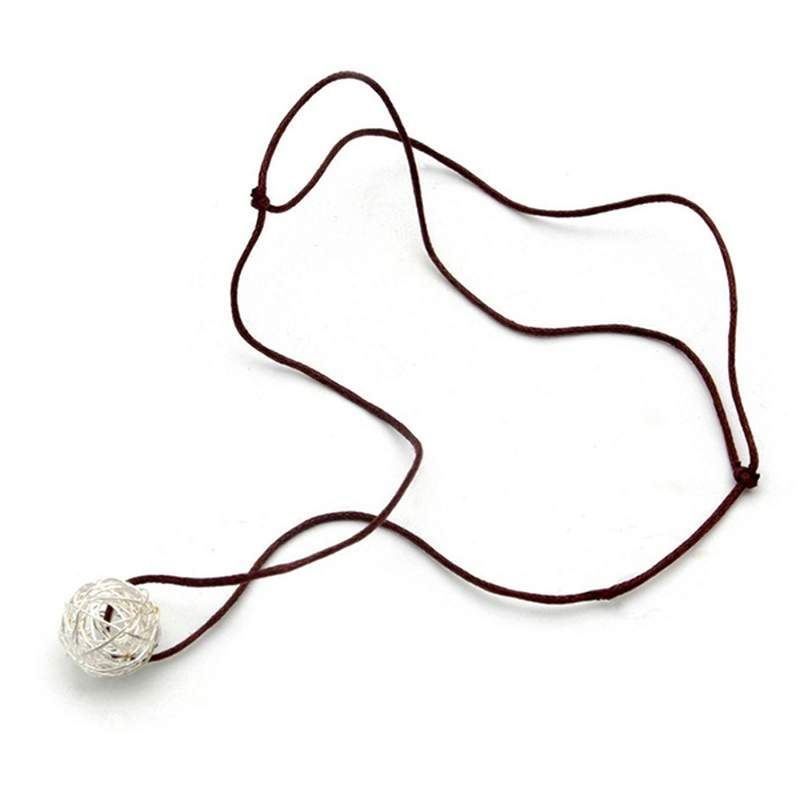 Pendentif Boule Argenté