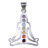 Colgante Buda con los 7 chakras