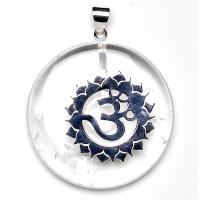 Colgante Séptimo Chakra con mineral