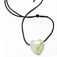 Colgante Corazón Jade Verde