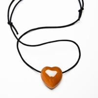 Jasper Heart Pendant