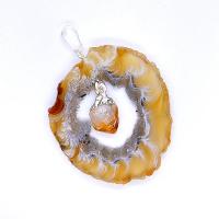 Geode Agate Pendentif