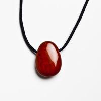 Colgante Lágrima Jaspe Rojo