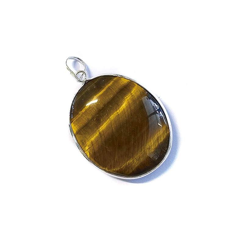 Tiger Eye Oval Pendant