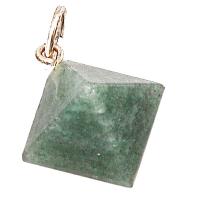 Colgante Pirámide Cuarzo Verde
