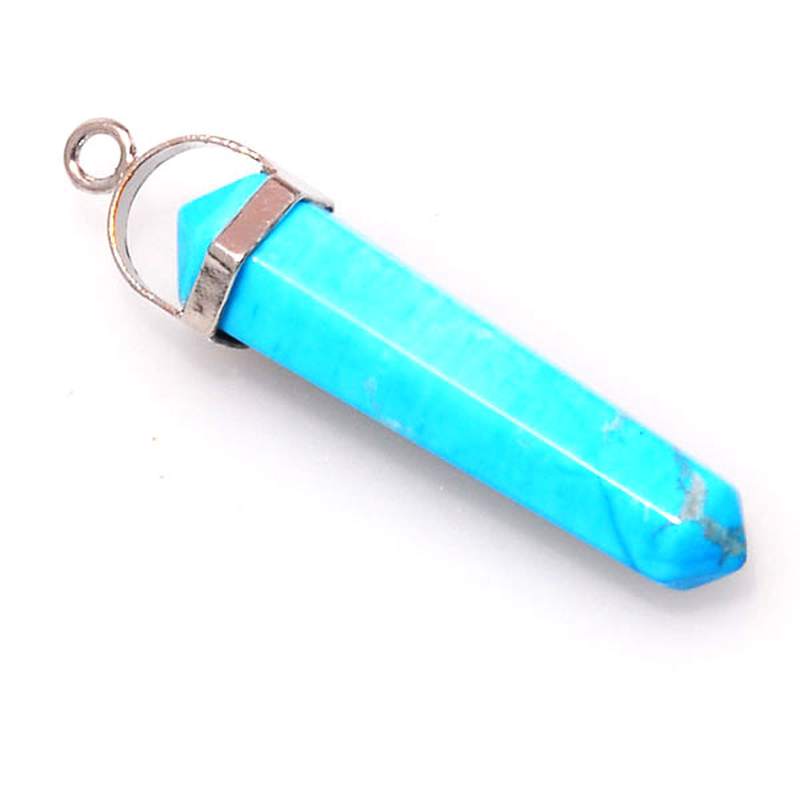 Howlite Point Pendant