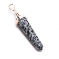 Colgante Punta biterminada Obsidiana Nevada