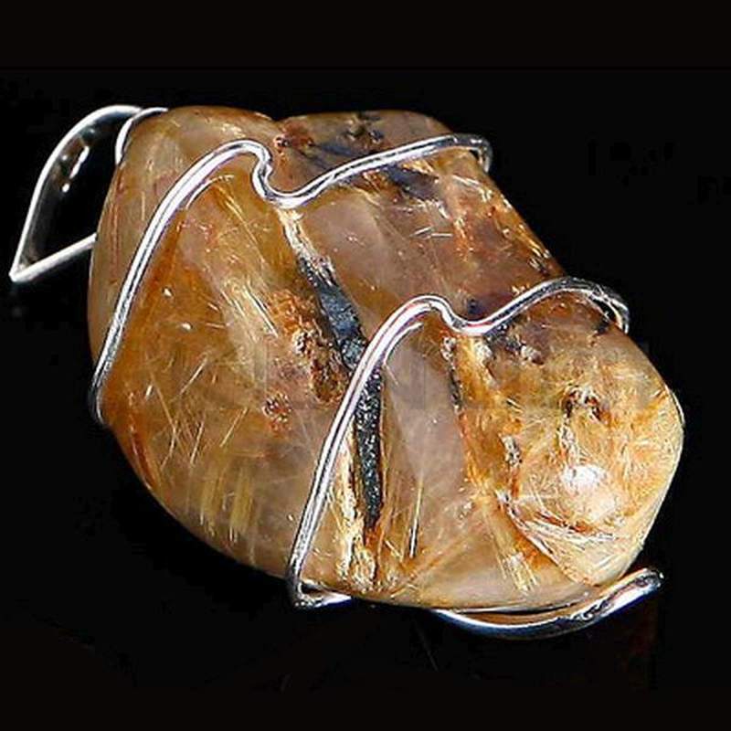 Rutile Net Pendant